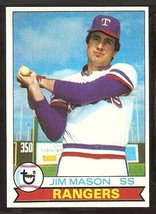 Texas Rangers Jim Mason 1979 Topps # 67 EX/NM - £0.39 GBP