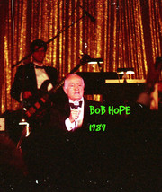 BOB HOPE Color Photo 1989 Performance in Washington, D.C. 4x6 #1 - $5.00