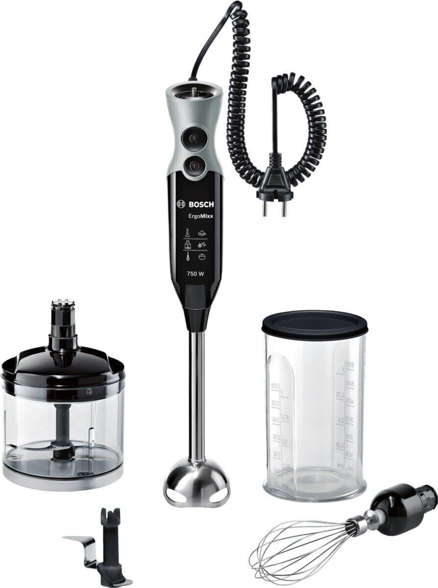 Primary image for Bosch Hogar ErgoMixx - Hand mixer, power 750 W, 12+1 speeds, with accessories, b