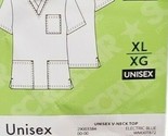 Scrubstar Pullover Uniform Top Shirt Unisex V-Neck Electric Blue Stretch... - £11.72 GBP