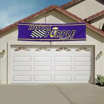 Royal Purple Flag Banner Synthetic Oil Motorsport Racing Flag, 2X8Ft - $280.22 MXN