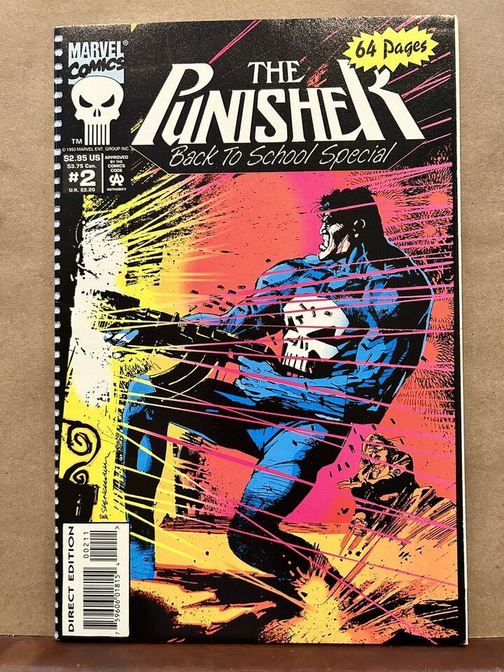 The Punisher #2 (Marvel 1993) Back to School Special - $8.99