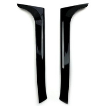 2x Rear Window Side Spoiler Canard Splitter For VW Golf 6 MK6 2008-2013 Black - £24.09 GBP