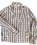 Triple Five Soul Jacket Men&#39;s L Plaid Full Zip Cotton Pockets Streetwear... - $50.44 CAD