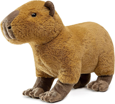 Capybara Plush Toy - Lifelike Rodent 13” Capybara Stuffed Animals, Soft Wild - £22.43 GBP