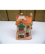 Vintage Holiday Grocery Porcelain Christmas Village Grocery Store 1993 - £11.03 GBP