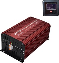 Dc12V To Ac110V60Hz Pure Sine Wave Power Inverter With Continuous Output Power - £225.95 GBP