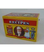 Vintage Van Camp&#39;s Pork &amp; Beans Metal Recipe Box with cards VG Condition... - £14.48 GBP