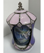 Mimi Jobes Rotating Unicorn Fairys Journey Porcelain Purple Overwound Music - £16.61 GBP