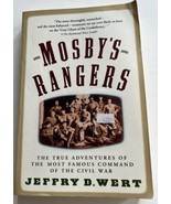 Mosby&#39;s Rangers Jeffry D. Wert Adventures 1990 Book Civil War  - £7.12 GBP