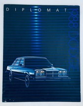1988 Dodge Diplomat Dealer Showroom Sales Brochure Guide Catalog - $9.45