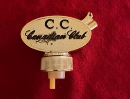 Vintage 1963 Advertising CC Canadian Club Plastic Bottle Pourer Patent 3... - €8,46 EUR