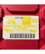 NHRA Winston Drag Matco Tools General Admission Auto Racing Ticket Pit P... - $18.50 CAD