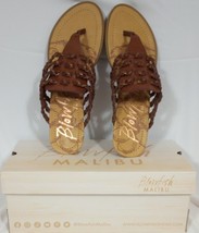 Blowfish Malibu Women&#39;s Beeman Braided Thong Sandals Brown Size 8.5M - £25.63 GBP