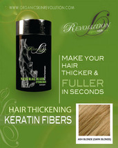Keratin Fibers Hair Thickener DARK BLONDE + Hold Spray by piz-zaz hair glimmer - £87.19 GBP