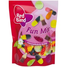 Red Band FUN MIX Licorice/Fruit gummies from Netherlands 200g- FREE SHIP... - $9.85
