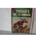 Vintage RARE Dell Giant Comic Tarzan&#39;s Jungle Annual 1956 no.5 Edgar Ric... - £23.89 GBP