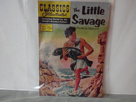 Comic Book Vintage RARE Classics Illustrated The Little Savage no137 Frederick - £21.58 GBP