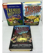 Book Lot by James Patterson: Treasure Hunters Series #1-3 Hardcover YA M... - £14.73 GBP