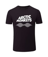 Generic Monkeys Rock FM Radio Band Short Sleeve T-Shirt (US, Alpha, Larg... - $434.89 MXN