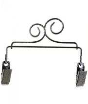 Classic Motifs Double Scroll 5 Inch Clip Craft Hanger - $8.95