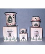 Young&#39;s First Snow Tart Burner, Candle Lamp &amp; Mini Tealight Holder 2002 NIB - $15.00