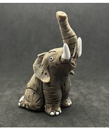 Vintage Porcelain Camil Posch Handmade Elephant Figure 9cm High - $773.00 MXN