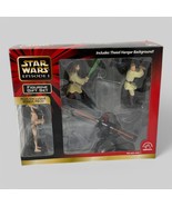Star Wars Episode I Figurine Gift Set Applause 1999 Qui-Gon Jinn, Obi-Wa... - $26.59 CAD