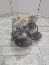 The North Face Boots Girls Size 10 Shellista Extreme Snow Blue Gray Faux... - $475.79 MXN