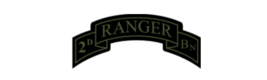 4&quot; us army 2nd ranger battalion green scroll bumper sticker decal usa made - £21.57 GBP