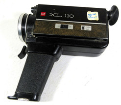 Vintage GAF XL 110 Super 8 Film Camera Handheld f-13mm 1:1.1 Lens Untested - £15.53 GBP