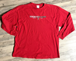 Vtg Texas Tech TTU Red Raiders Majestic NCAA FOOTBALL Embroidered T-Shir... - £12.13 GBP