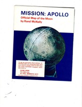 Mission: Apollo  Official Map Of the moon by Rand McNally - £2.59 GBP