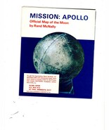 Mission: Apollo  Official Map Of the moon by Rand McNally - $9.59 CAD