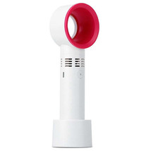 [Pack of 2] Portable Handheld Bladeless Fan Rechargeable Cooling USB Fan Desk... - £27.68 GBP