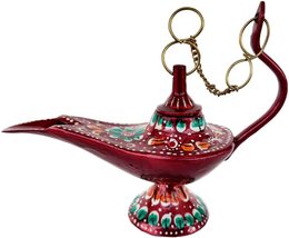 Rastogi Handicrafts Brass Aladdin Genie Lamps Incense Burners Big and Small Size - £13.31 GBP+