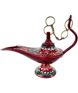 Rastogi Handicrafts Brass Aladdin Genie Lamps Incense Burners Big and Sm... - $23.23 CAD+