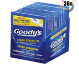 Full Box 36x Packs Goody&#39;s Extra Strength Pain Relief Powders ( 2 Stick ... - $36.41
