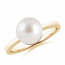 Authenticity Guarantee 
ANGARA Classic South Sea Pearl Solitaire Ring for Wom... - £504.63 GBP