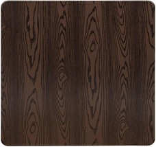 Flash Furniture 36&quot; Square Rustic Wood Laminate Table Top - £106.71 GBP