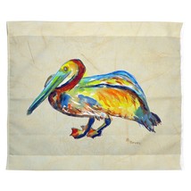 Betsy Drake Gertrude Pelican B Outdoor Wall Hanging 24x30 - £39.41 GBP