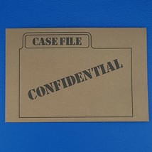 Clue Retro Series Solution Case File Envelope Replacement Game Piece 2014 Brown - £1.82 GBP