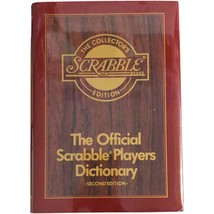 Franklin Mint Scrabble Collector’s Edition 24k Gold Plated Set Dictionary - £35.29 GBP