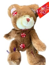 Russ COOKIE THE TEDDY BEAR  GINGERBREAD COSTUME 7&quot; Plush STUFFED ANIMAL Toy - £16.06 GBP