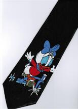 Daisy Duck Disney Cycling Aerobic BLACK Necktie - $19.99