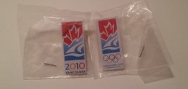Unopened - Vancouver Candidate City - 2010 Winter Games pins  - Set of 2  - £17.52 GBP