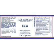 Pure Herbs: CS-W - 1 oz. (Natural Herbal Extracts) image 2