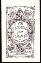 Farmers Almanack, 1911 by Robert B Thomas (reproduction) - £11.85 GBP