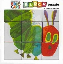 The World of Eric Carle The Very Books Block Puzzle Mudpuppy 9 Cubes 6 P... - $15.90
