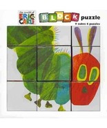 The World of Eric Carle The Very Books Block Puzzle Mudpuppy 9 Cubes 6 P... - £12.70 GBP